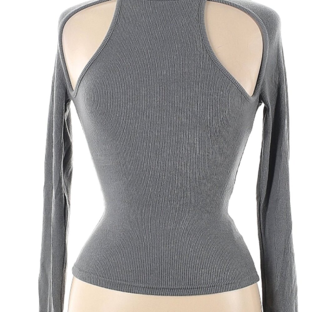 The Kript Women's Grey Shirt